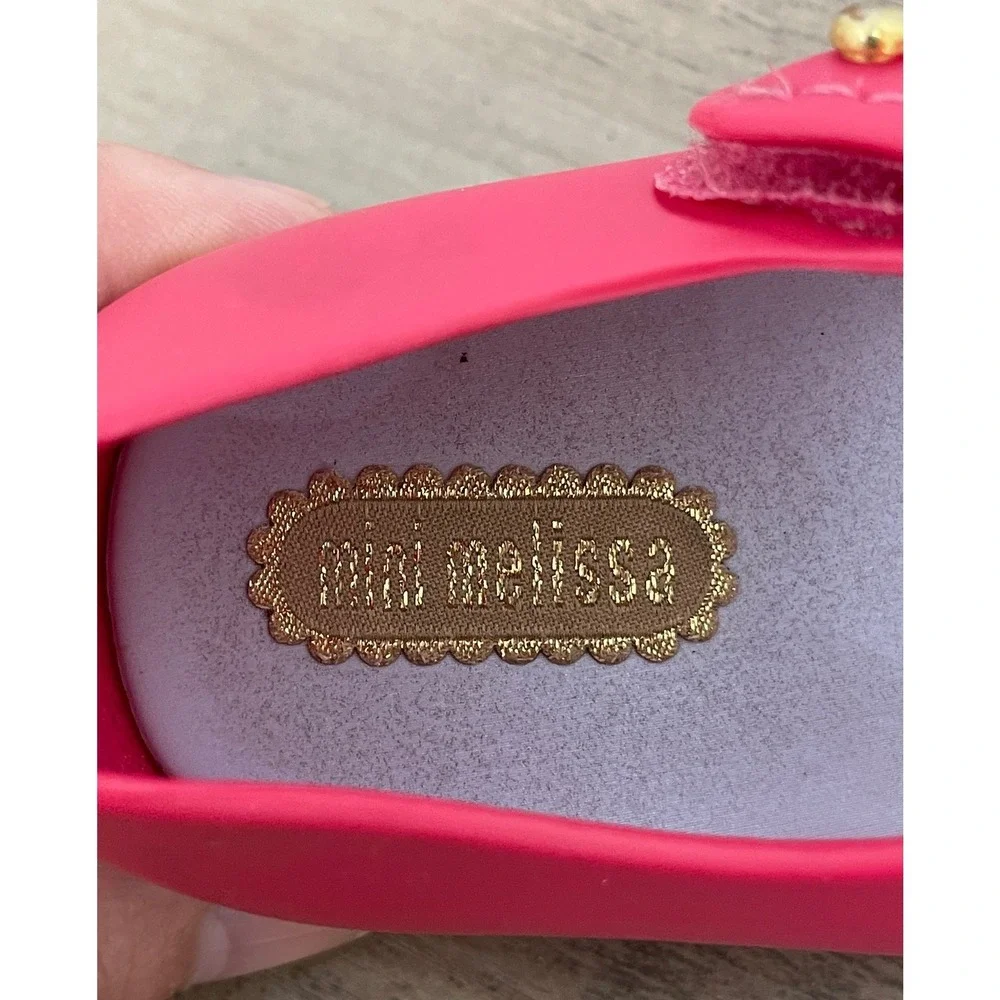 Mini Melissa Ultragirl Mary Jane Jelly Shoes Pink  Toddler sz‎ 7